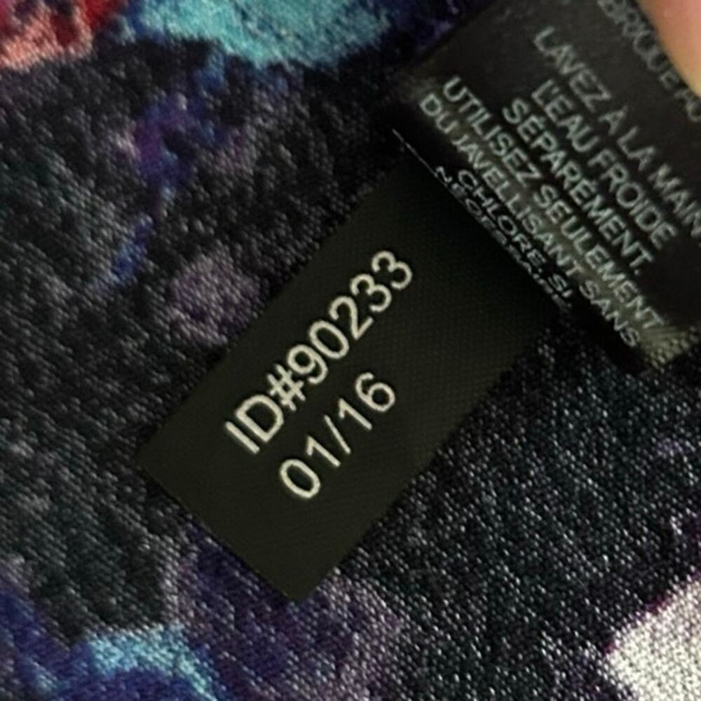 Express Lace Slip Dress Women Medium Purple Floral Satin Mini Party Y2k Cocktail - Picture 9 of 9